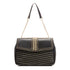 Borsa a spalla nera con borchie a piramide Carrera Jeans Emma, Brand, SKU b511000428, Immagine 0